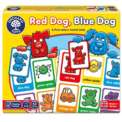 Orchard Toys - RED DOG, BLUE DOG