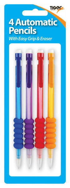 Tiger Automatic Pencils 4 Pack