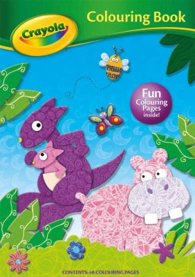 Crayola Colouring Book Hippo ( Zero Vat )