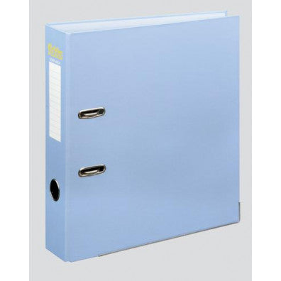LAMINATED LEVER ARCH FILE ASSORTED PASTEL COLOURS A4