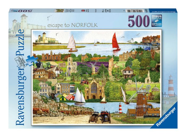 Escape To Norfolk 500 Piece Jigsaw Puzzle