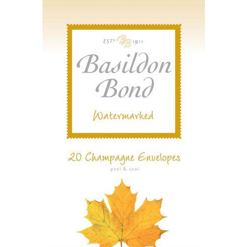 Basildon Bond 20 Champagne Envelopes