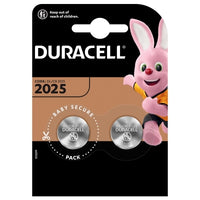 Duracell CR2025 3V Lithium Batteries 2 Pack