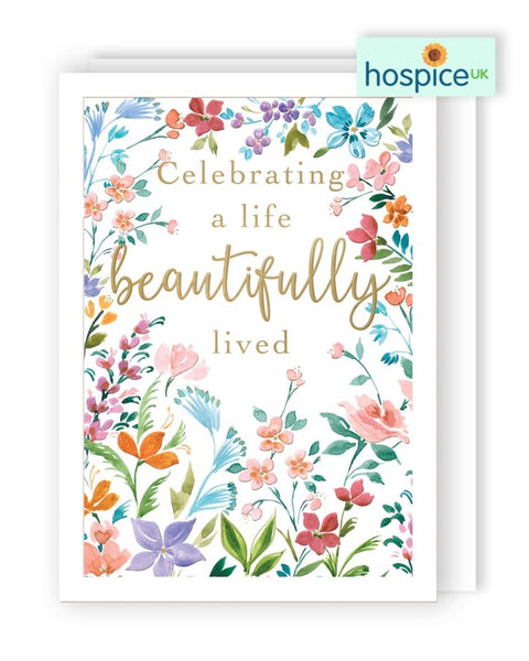 Sympathy - Flowers - Greeting Card
