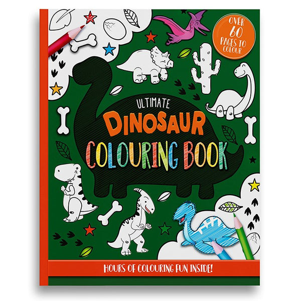 New Dinosaur 60 Page Colouring Book