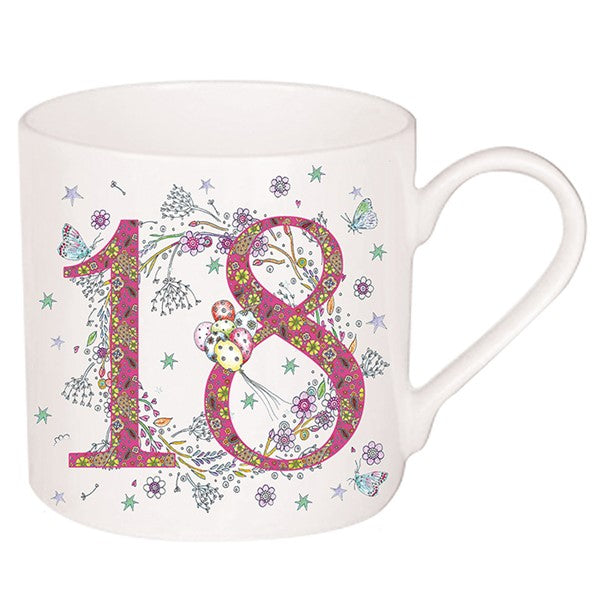 Doodleicious 18th Mug