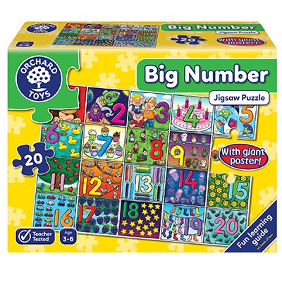ORCHARD TOYS JIGSAW - BIG NUMBER