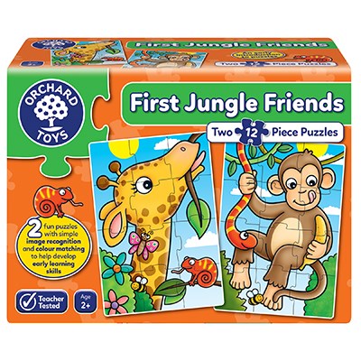 ORCHARD TOYS JIGSAW - FIRST JUNGLE FRIENDS