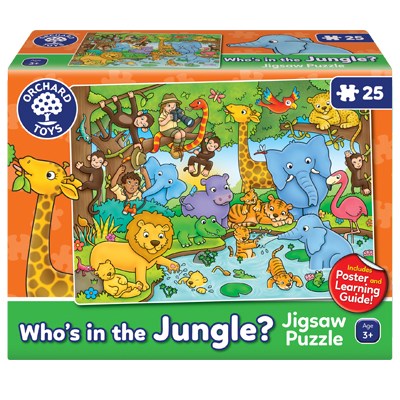 ORCHARD TOYS JIGSAW - WHO'S IN THE JUNGLE