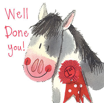 WELL DONE LITTLE SPARKLE CARD