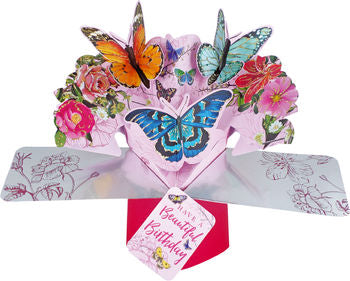 Birthday Butterflies Pop-up Card