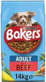 Bakers Complete Adult Beef & Vegetables 14kg