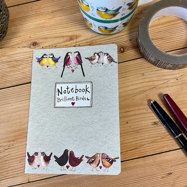 Brilliant Birds Medium Soft Notebook