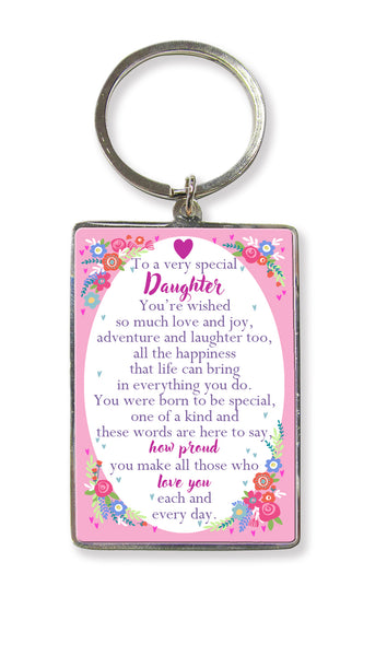 Daughter Key Ring