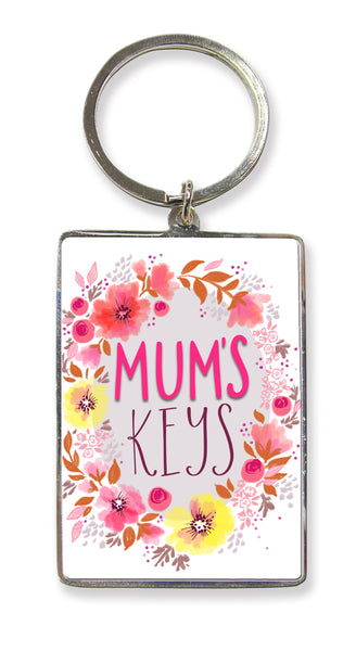Mum's Keys Key Ring