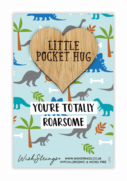 Dinosaur Little Pocket Hug