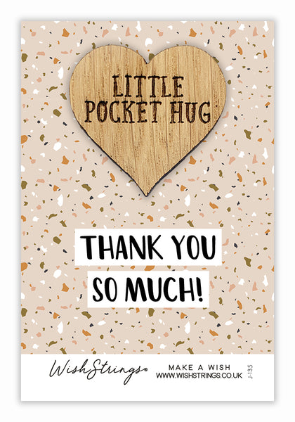 Thank You So Much Little Pocket Hug