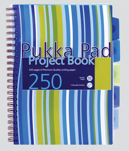 Project Book PINK/BLUE A4 - 250 PAGES