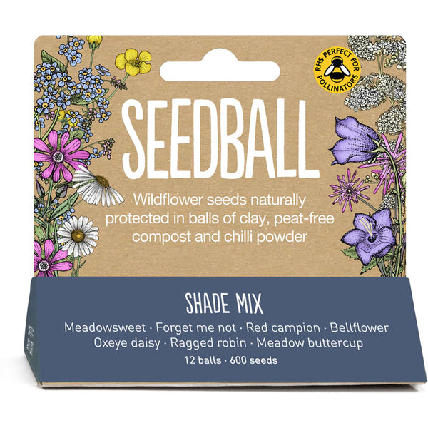 Seedball Hanging Pack - Shade Mix