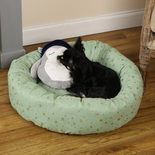 Pet Brands Starry Nights Sofa Bed For Dogs - Medium -Mint