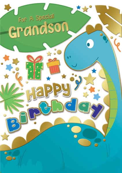 Grandson Birthday Card