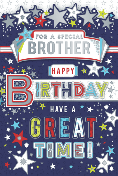 BROTHER  BIRTHDAY CARD