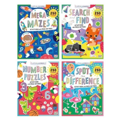 Press Out Activity Books ( Assorted Designs )