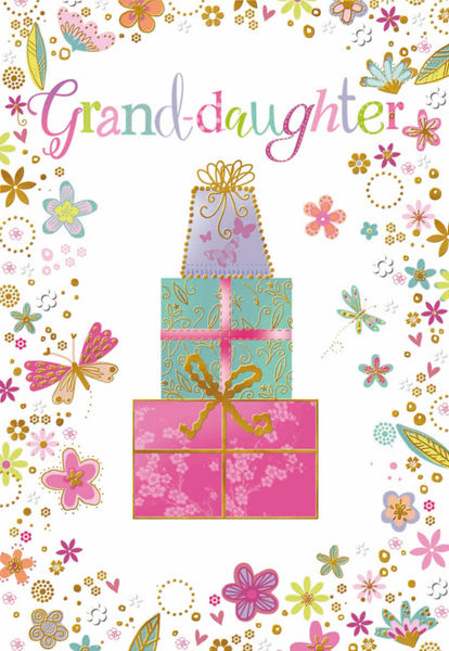 Granddaughter Birthday Card