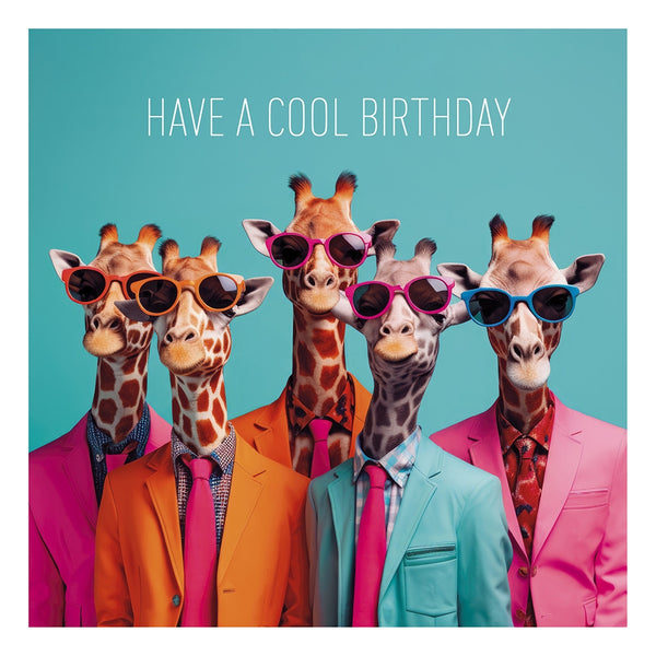 Coola Coola - Have a Nice Birthday Card 16cm