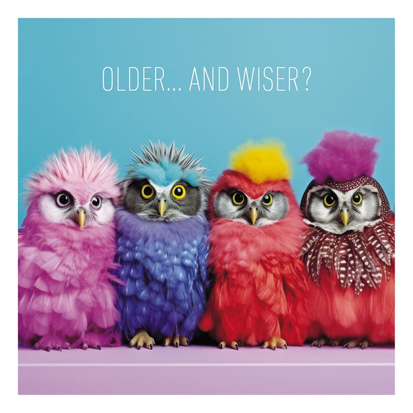 Coola Coola - Older and Wiser Card 16cm