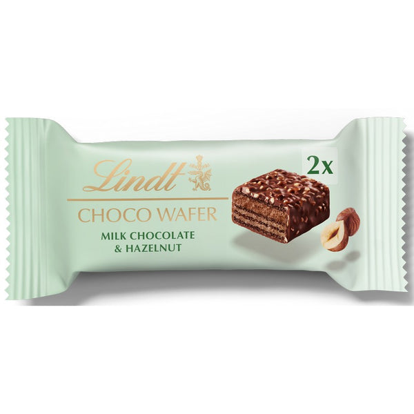 Lindt Milk Chocolate and Hazelnut CHOCO WAFER Bar 30g