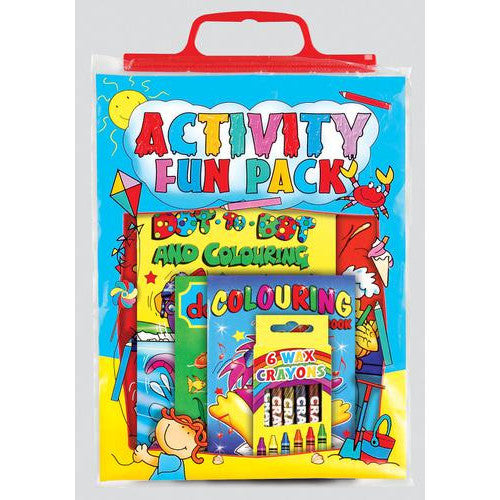 Activity Pack with 6 coloured pencils