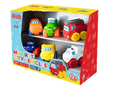 Little Learners First Vehicles 6pk