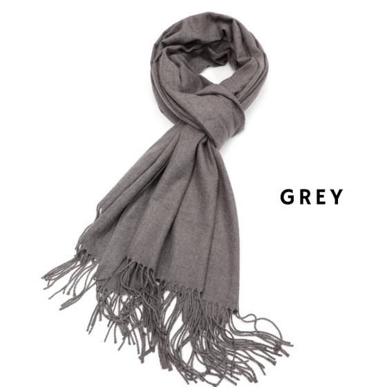 Plain Scarf GREY