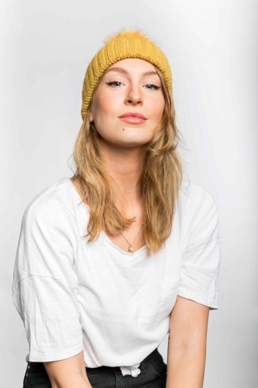 Miss Sparrow Hat MUSTARD