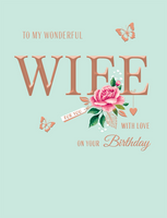 TIMELESS C50  - WIFE TRAD GREETING CARD