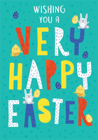 Open Easter Card - Happy Easter