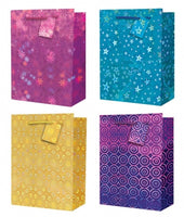 Holographic Gift Bag Medium 180mm X 230mm