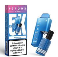 Elf Bar AF5000 Puff Rechargeable Vape Blueberry Ice