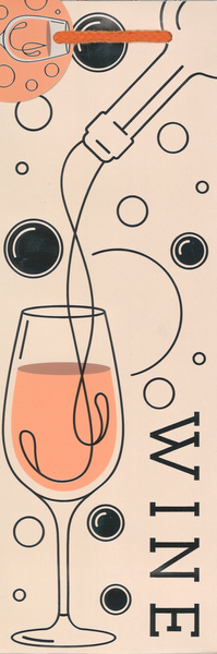 SIMON ELVIN CHEERS GLASSES BOTTLE BAG