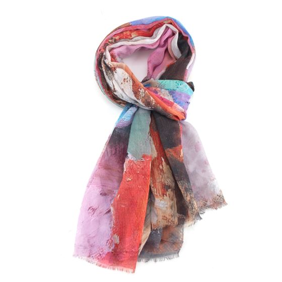 Abstract Scarf ORANGE