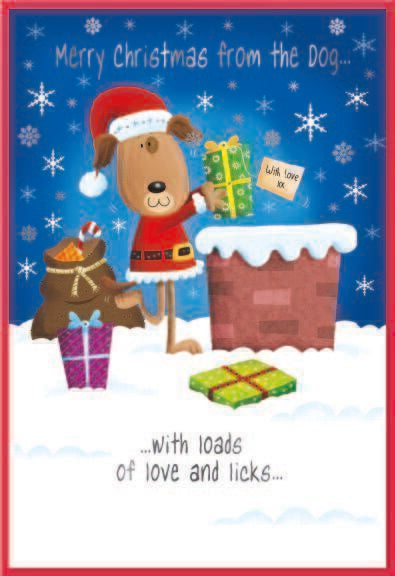Merry Xmas FROM THE DOG