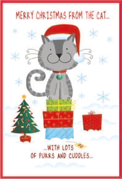 Merry Xmas From The Cat