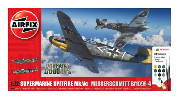 Airfix Supermarine Spitfire VS Bf109F-4 Dogfight