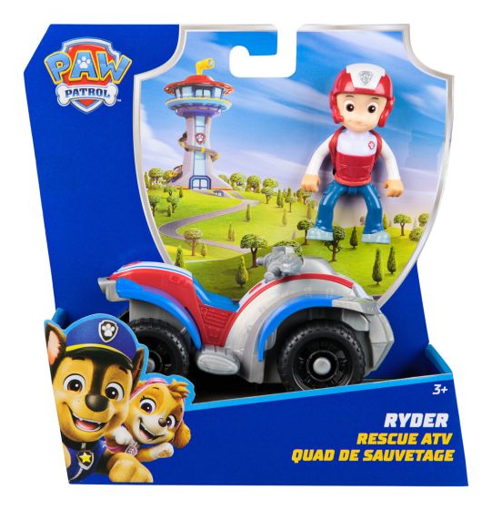 Paw Patrol Basic Vehicle and Figure Ryder