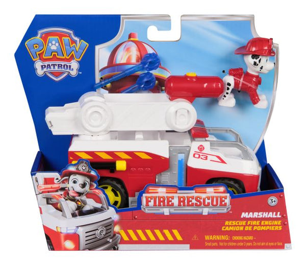 Paw Patrol - Fire Rescue Themed Vehicle Marshall