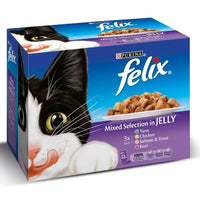 Felix Mixed selection in Jelly 12 x 100g