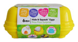 Tomy Hide & Squeak Eggs 6 months+