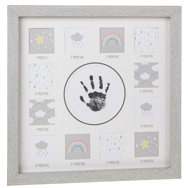 Baby First Year Handprint Frame