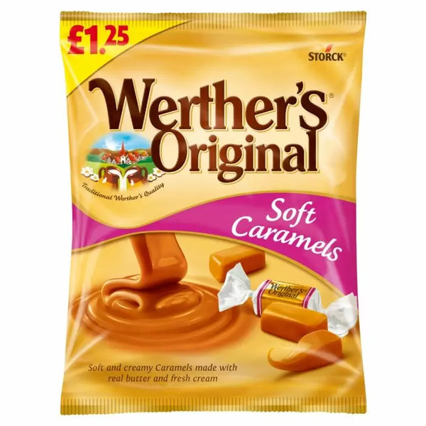 Werther's Original Soft Caramels 110g £1.25 PMP